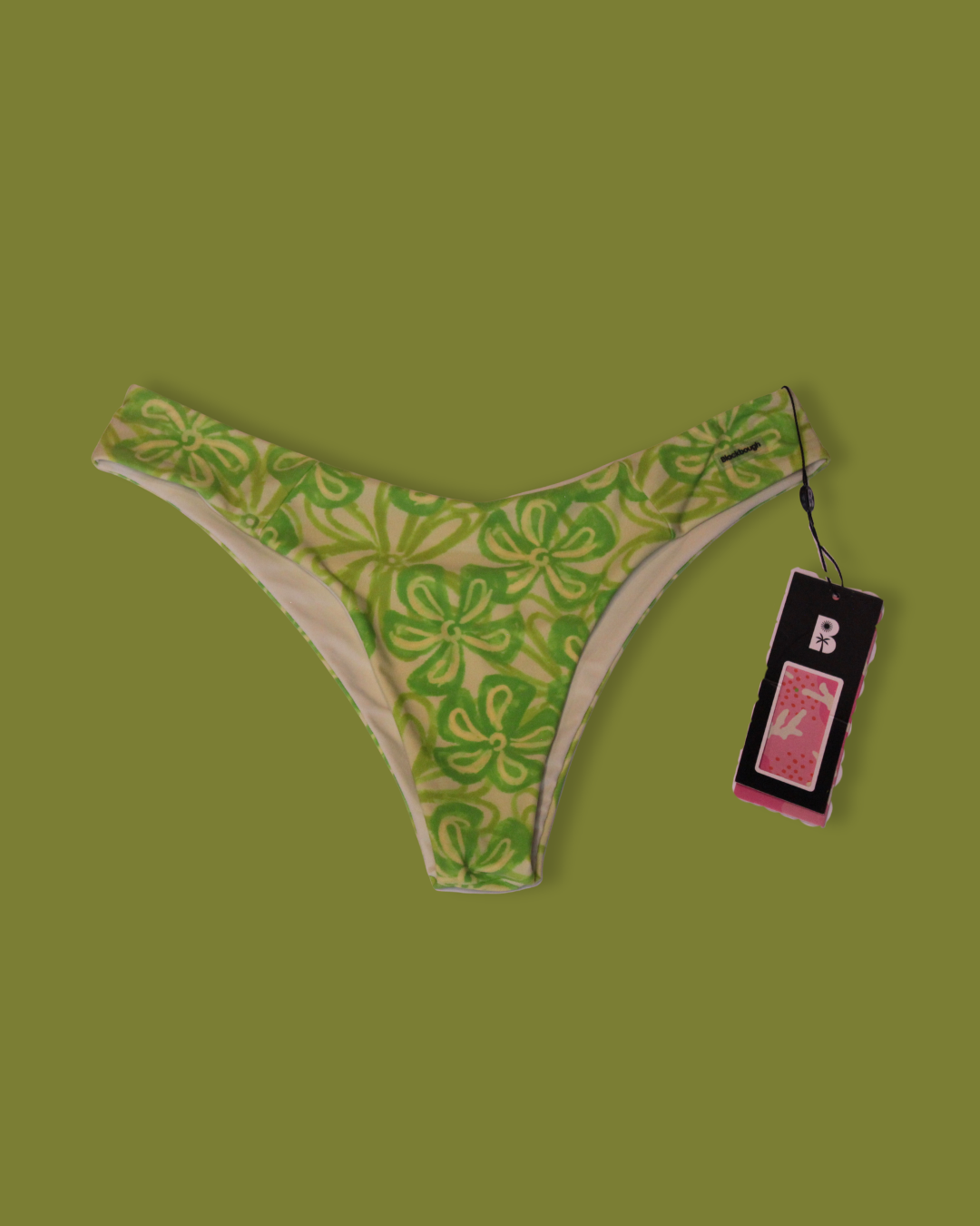 Tropical Floral Twist Bikini Set