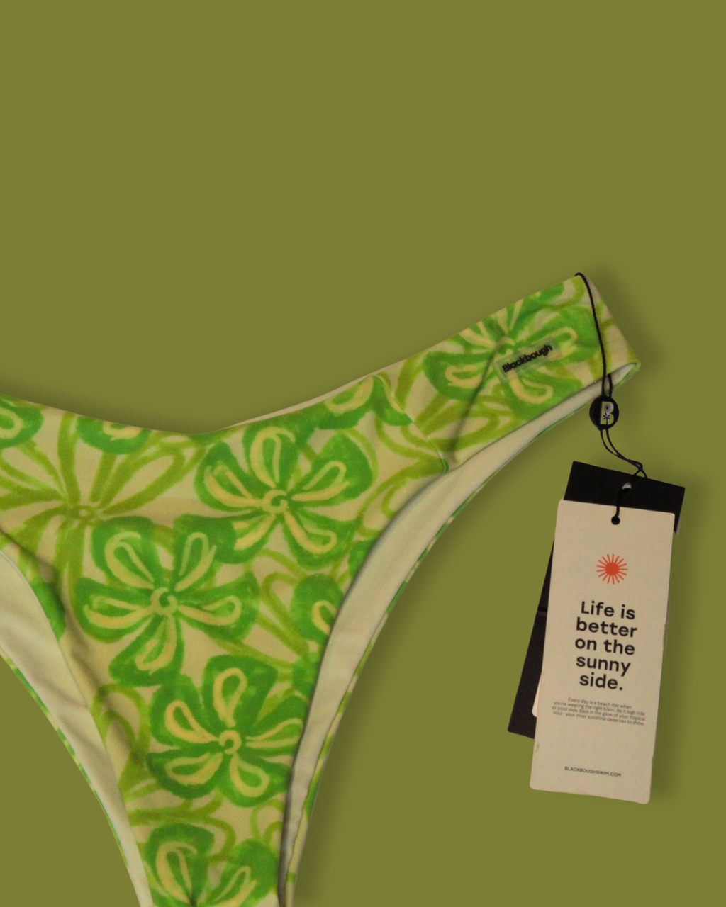 Tropical Floral Twist Bikini Set