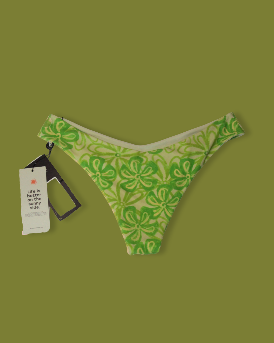 Tropical Floral Twist Bikini Set