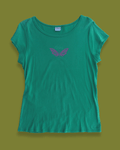 "Aloha" Butterfly Mermaid Fitted-tee