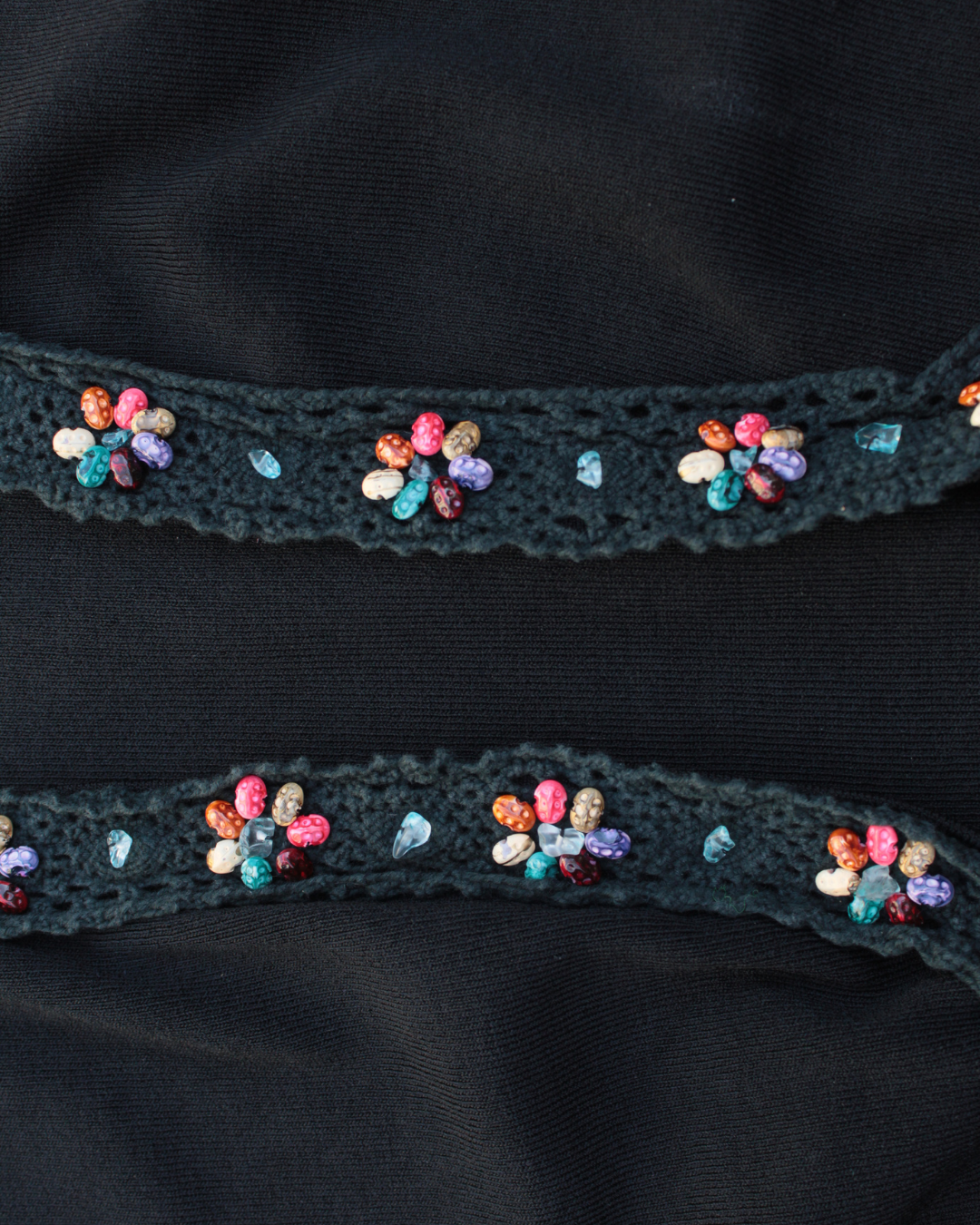Beaded Multicolored Cardigan