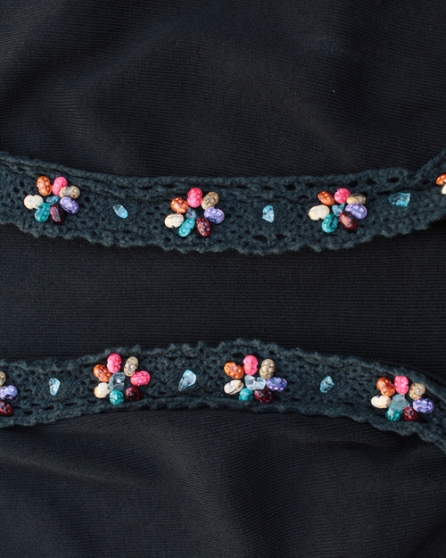 Beaded Multicolored Cardigan