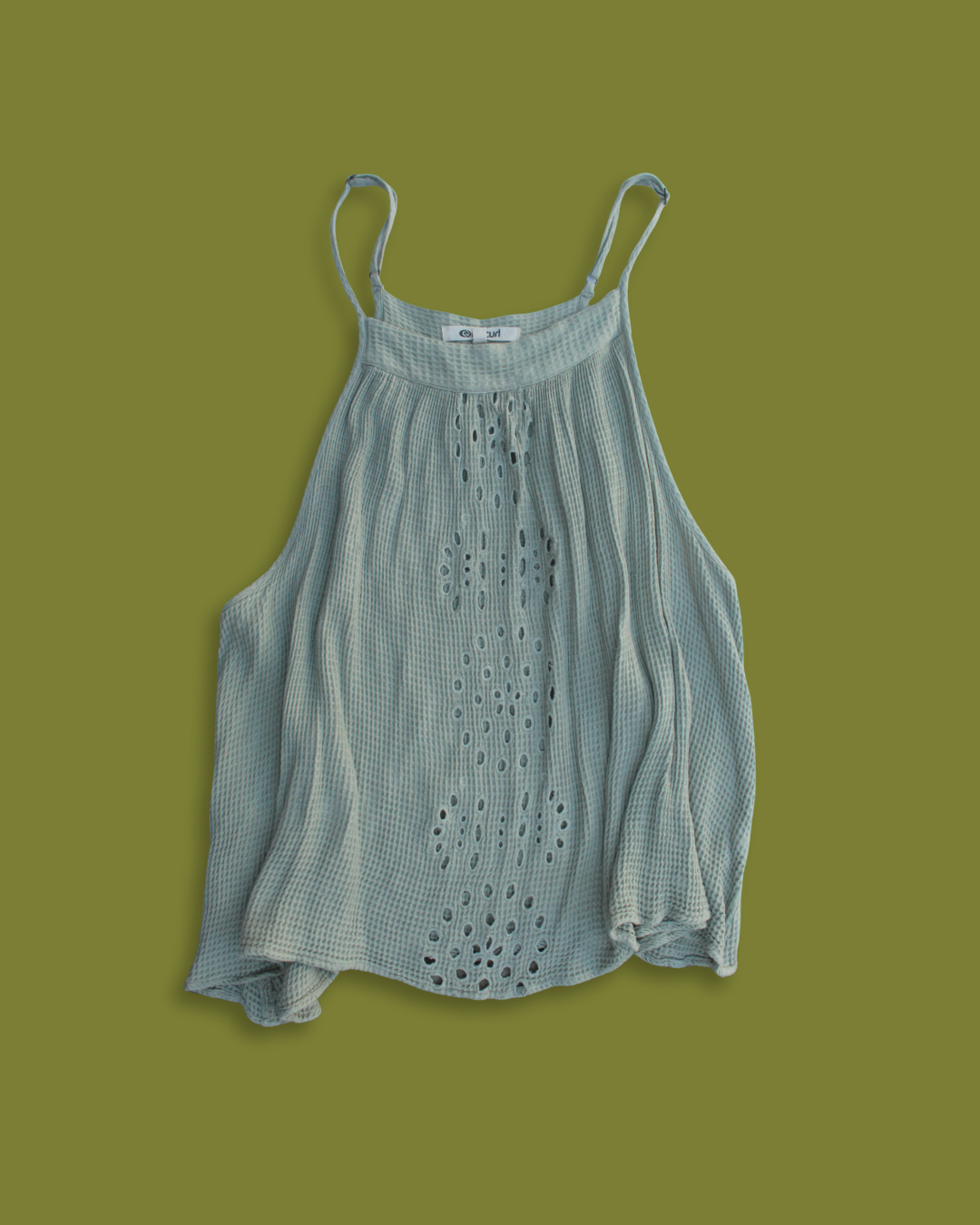 "Billabong" Waffled Flowy Tank Top