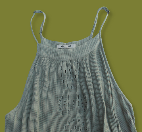 "Billabong" Waffled Flowy Tank Top