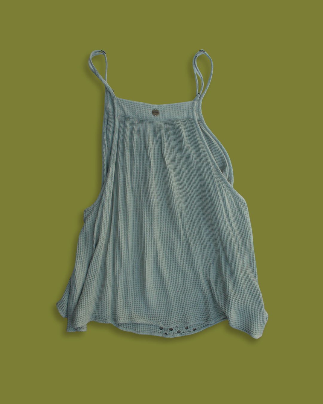 "Billabong" Waffled Flowy Tank Top
