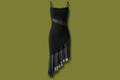 Asymmetric Bodycon Ruffle Dress