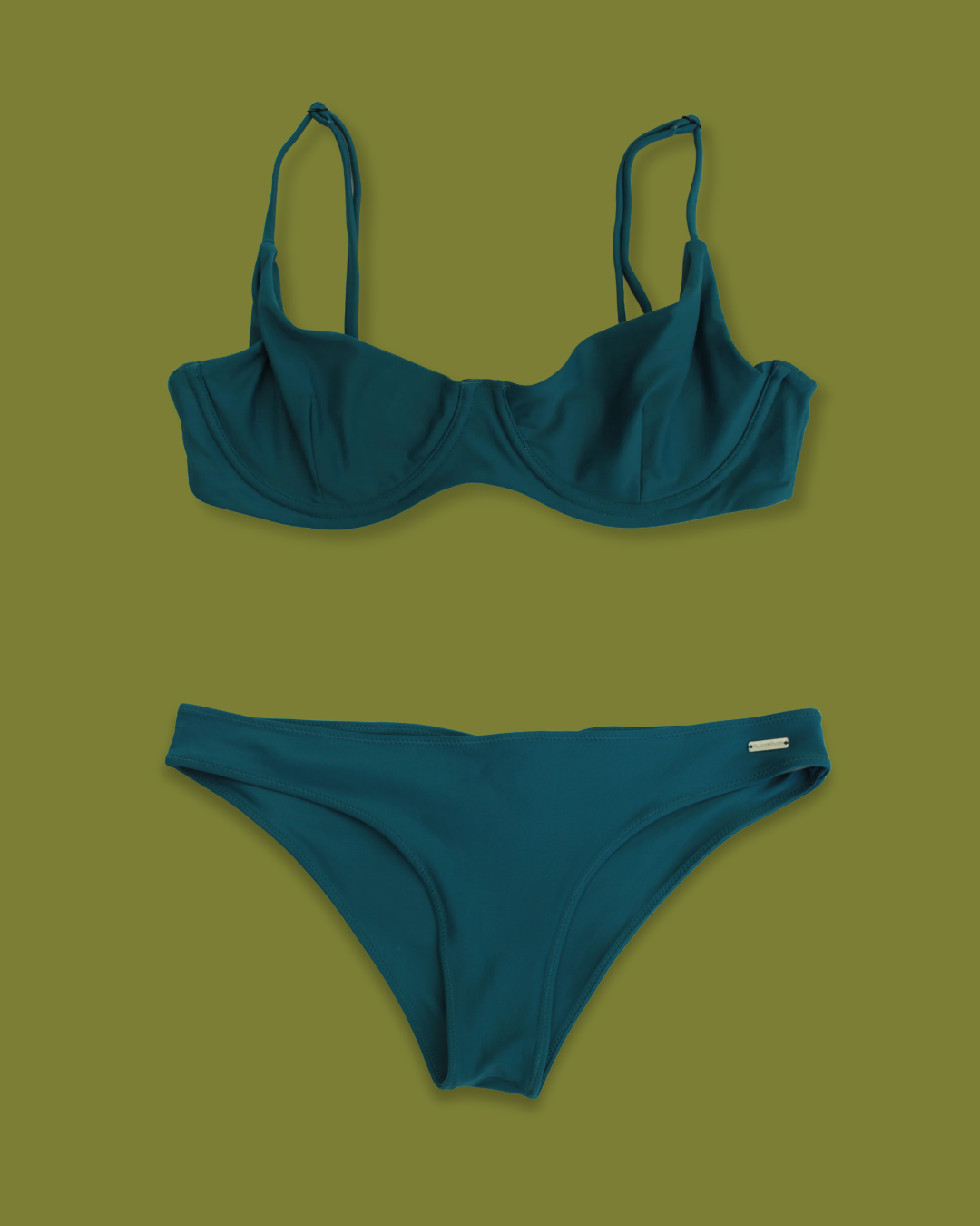 "Blackbough" Wire Top and Hipster Bikini Set