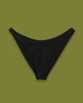 Black High-hip Bikini Bottoms