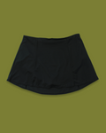 Black Plus Swim Skirt