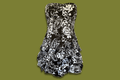 Floral Bubble Mini Dress