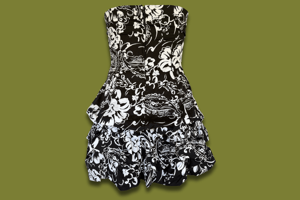 Floral Bubble Mini Dress