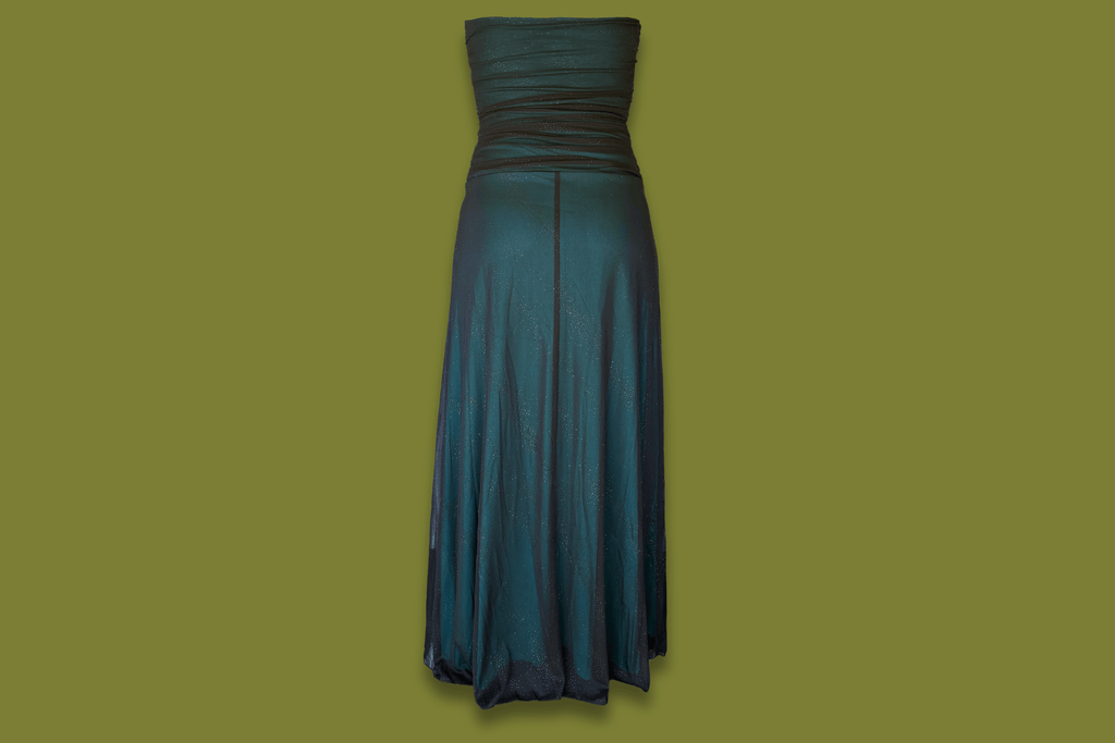 Sparkly Halter-Neck Gown