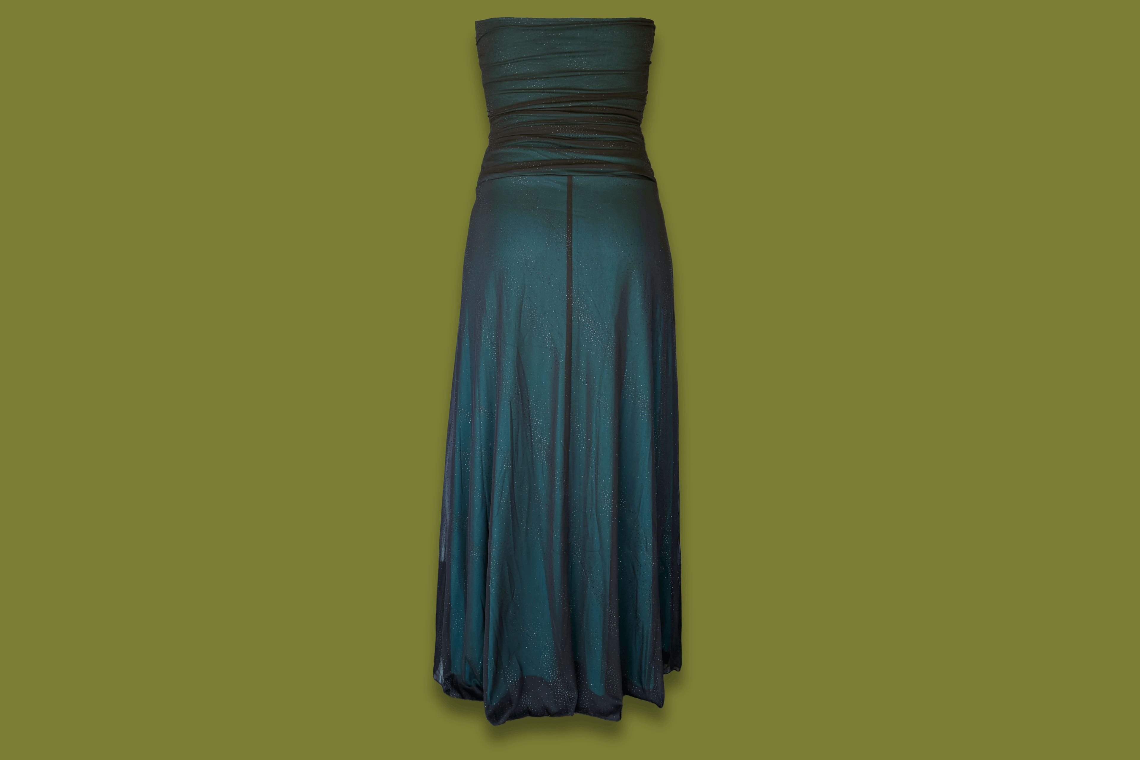 Sparkly Halter-Neck Gown
