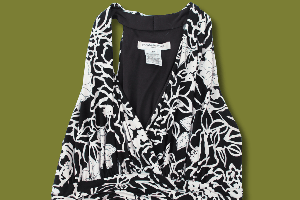 Floral Ruched Midi Dress