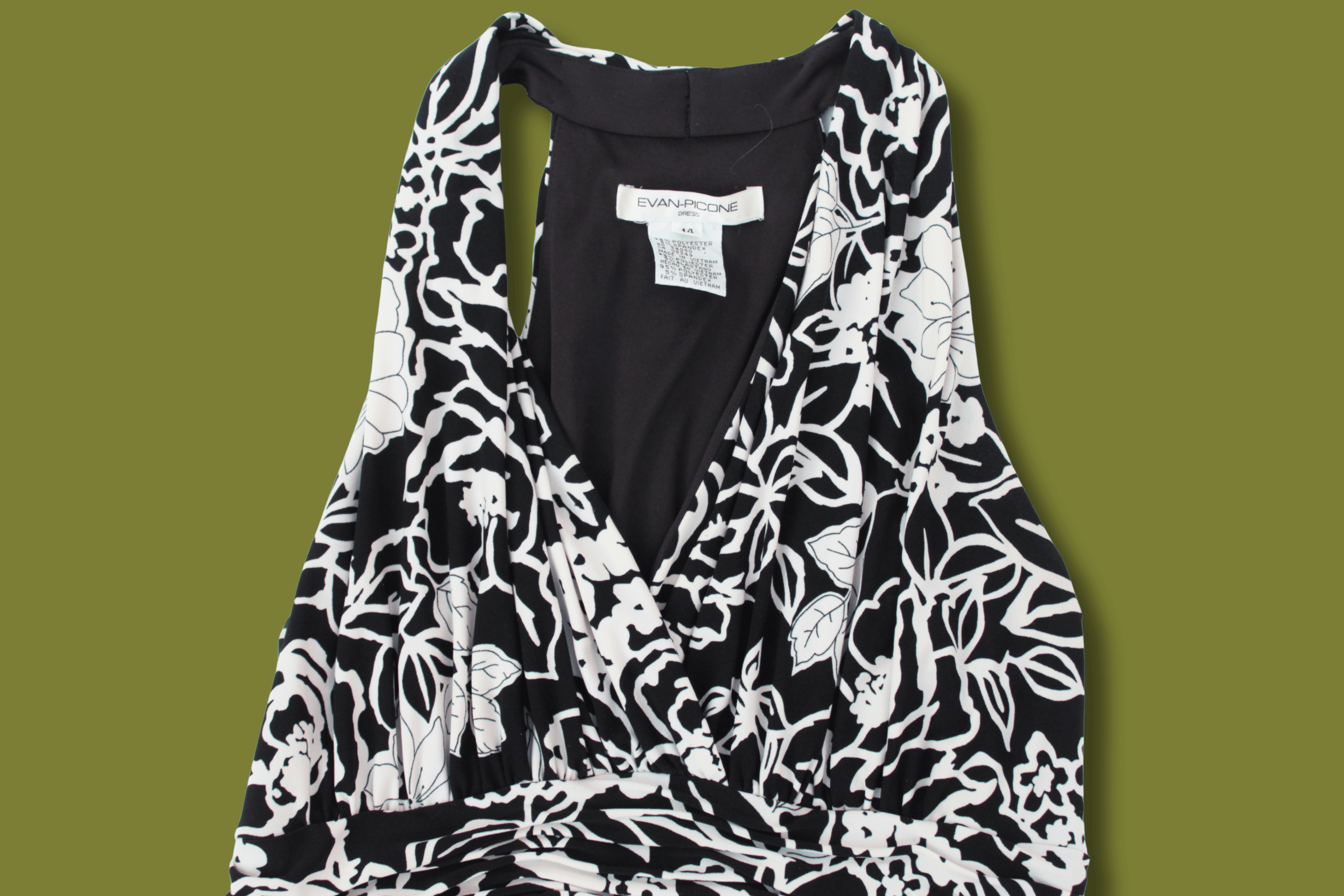 Floral Ruched Midi Dress
