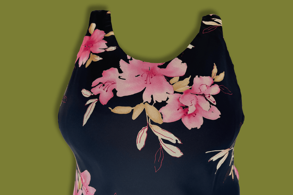 Floral Tiered Maxi Dress (Plus Sized)