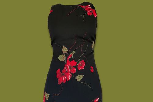 90's Floral Maxi Dress