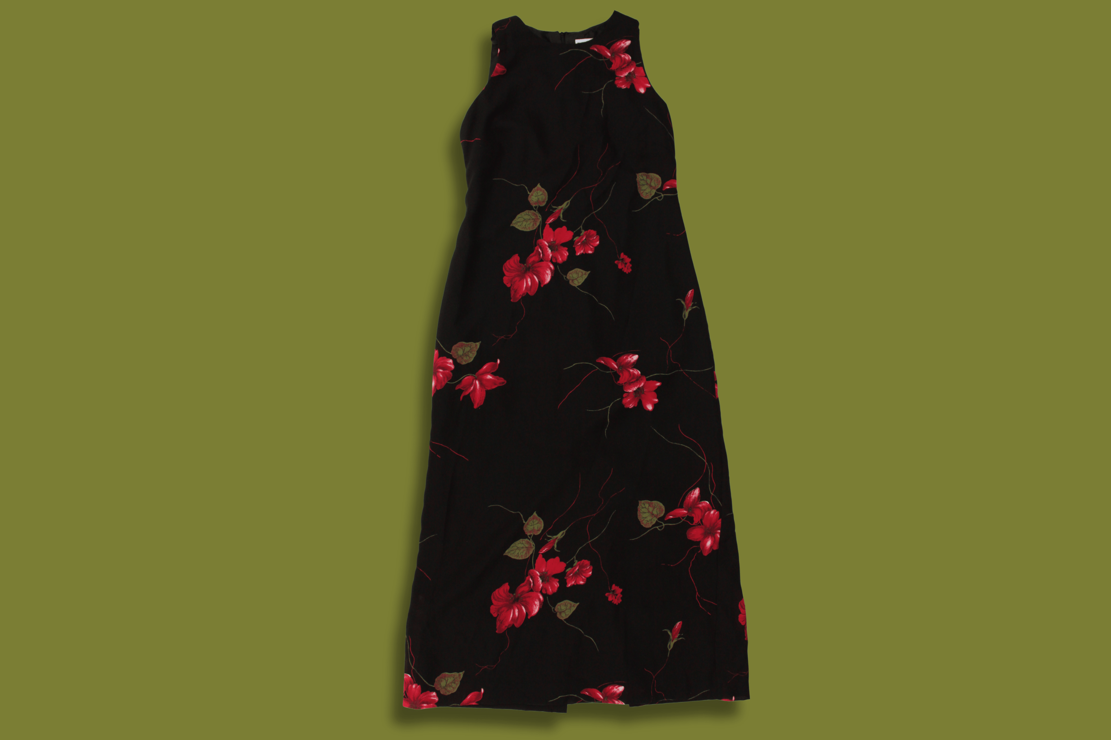 90's Floral Maxi Dress
