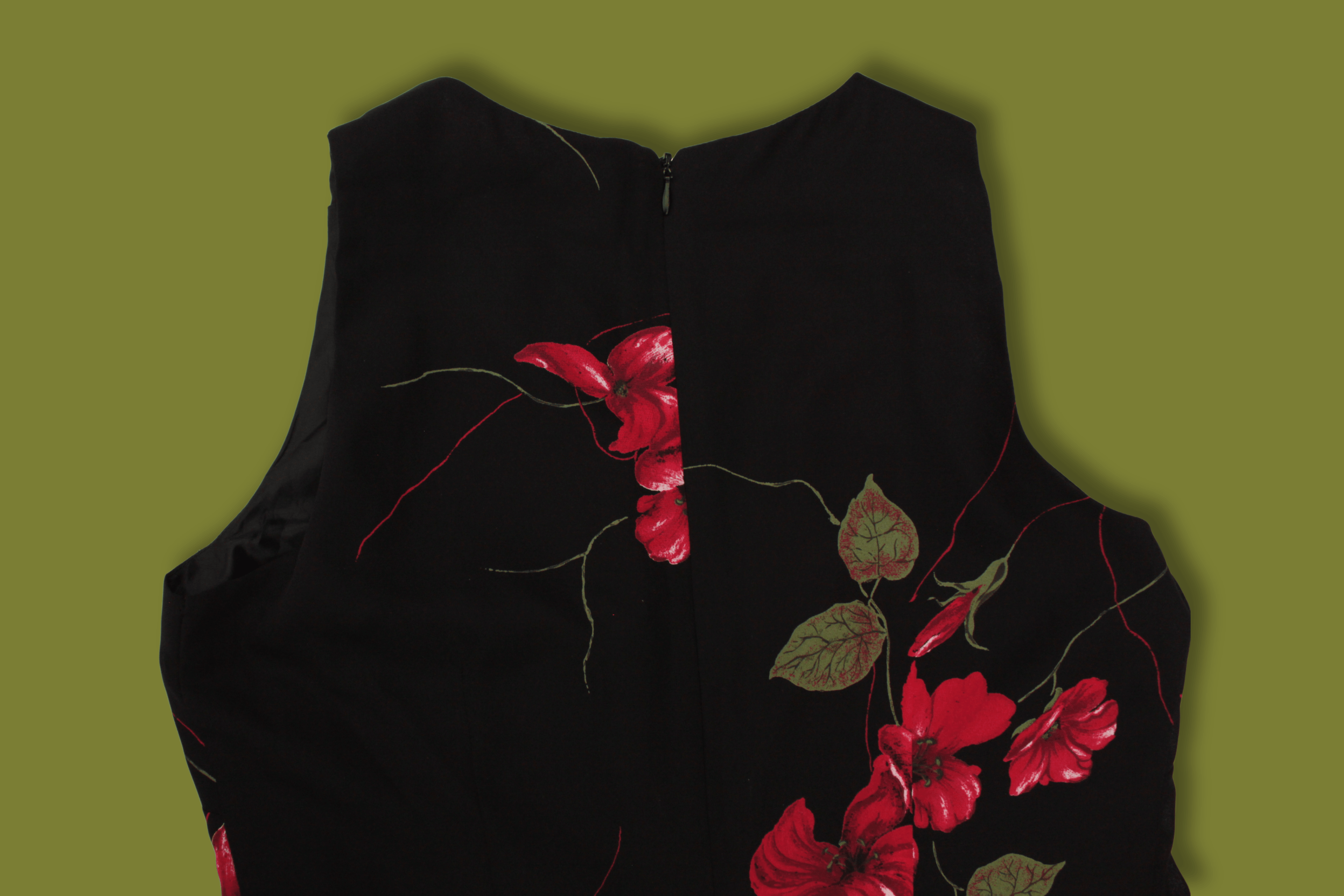 90's Floral Maxi Dress