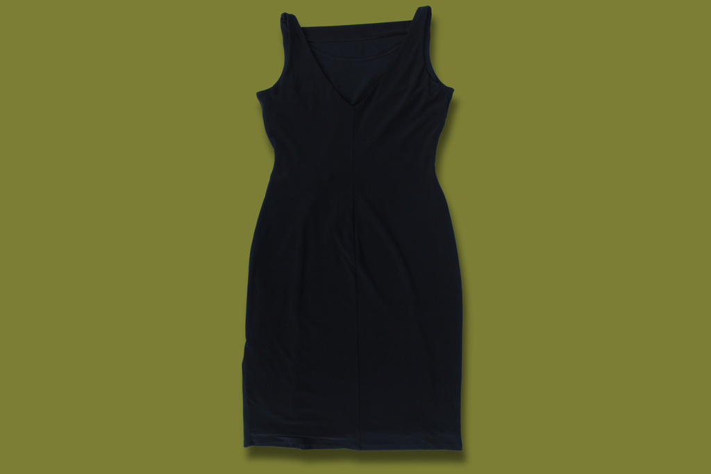 Ribbon-front Midi Dress (Ralph Lauren)