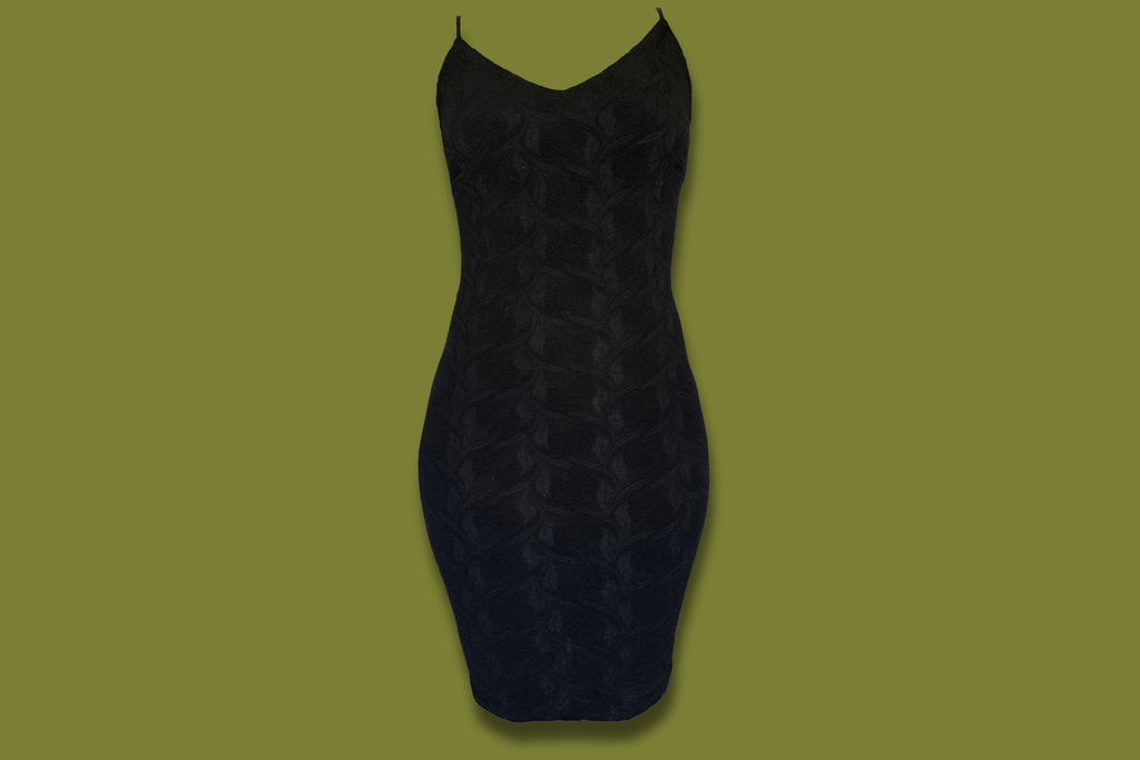 Glittery Bodycon Mini Dress