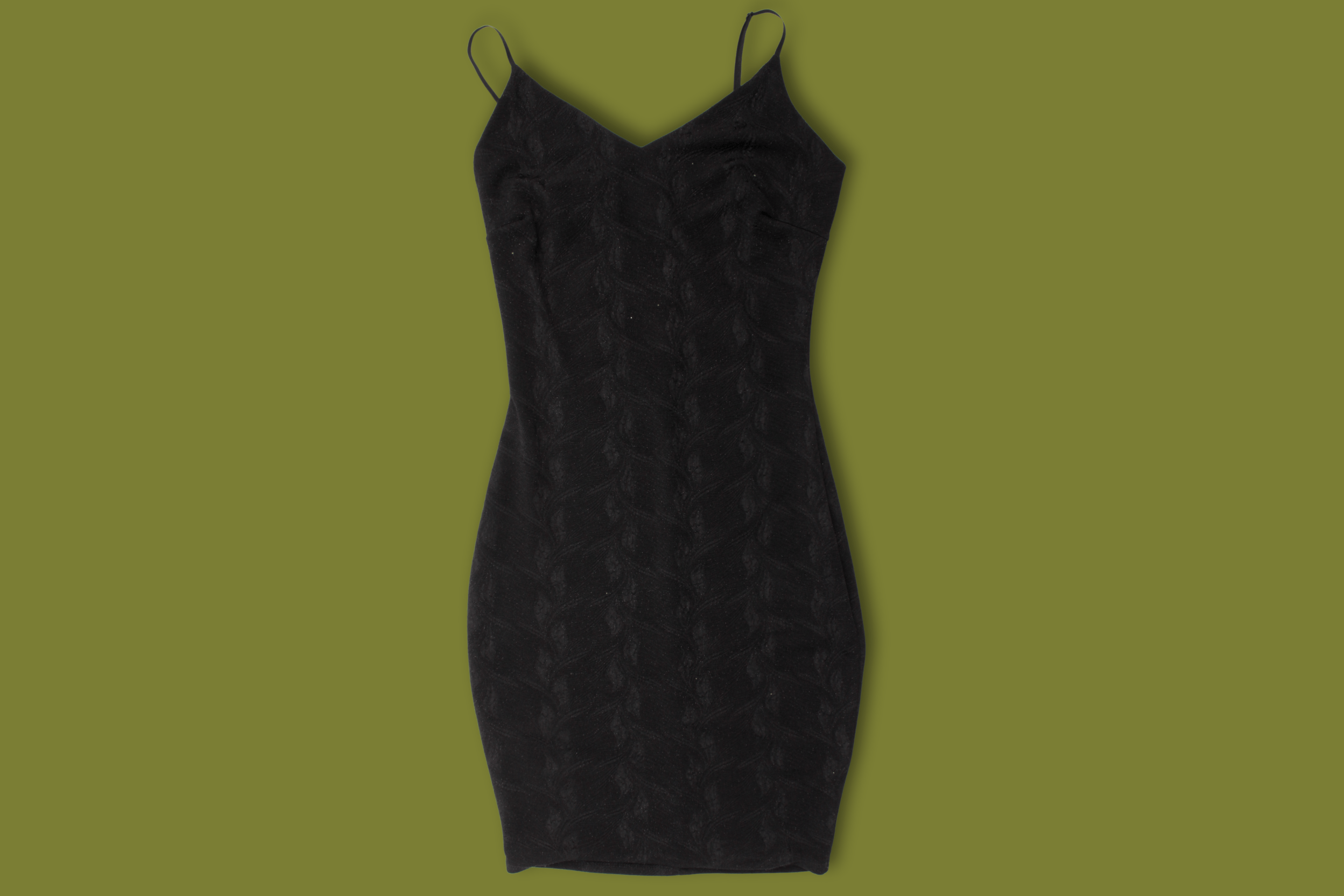 Glittery Bodycon Mini Dress