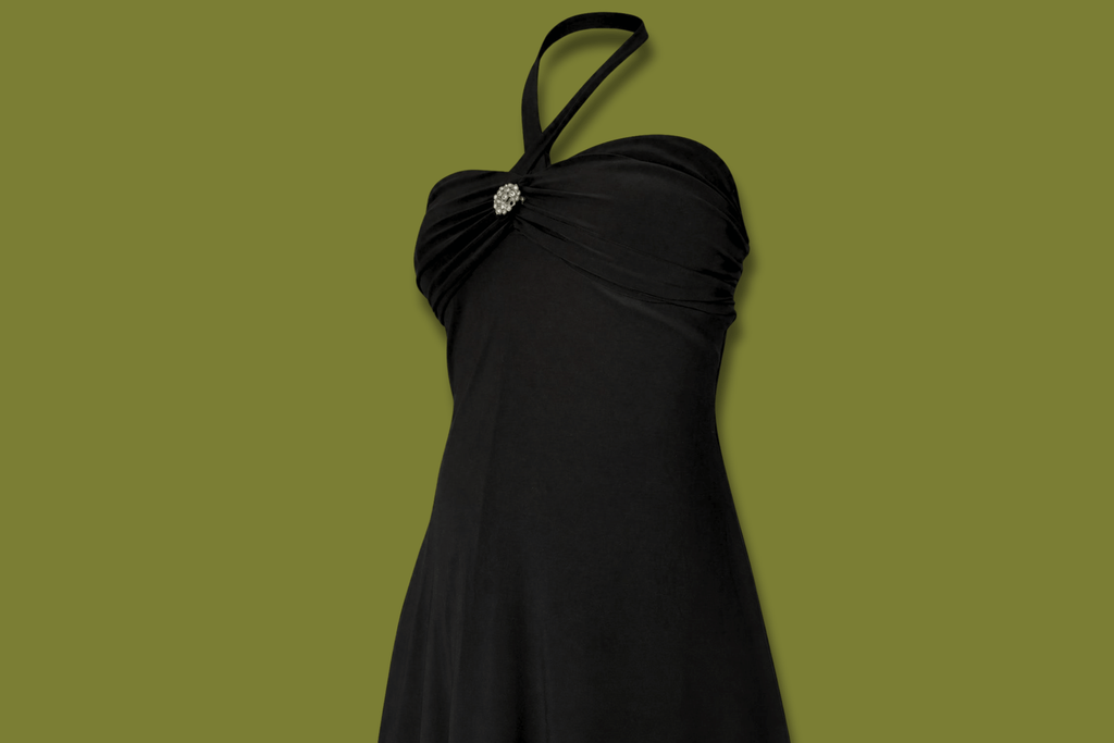 Y2K Halter Mini Dress