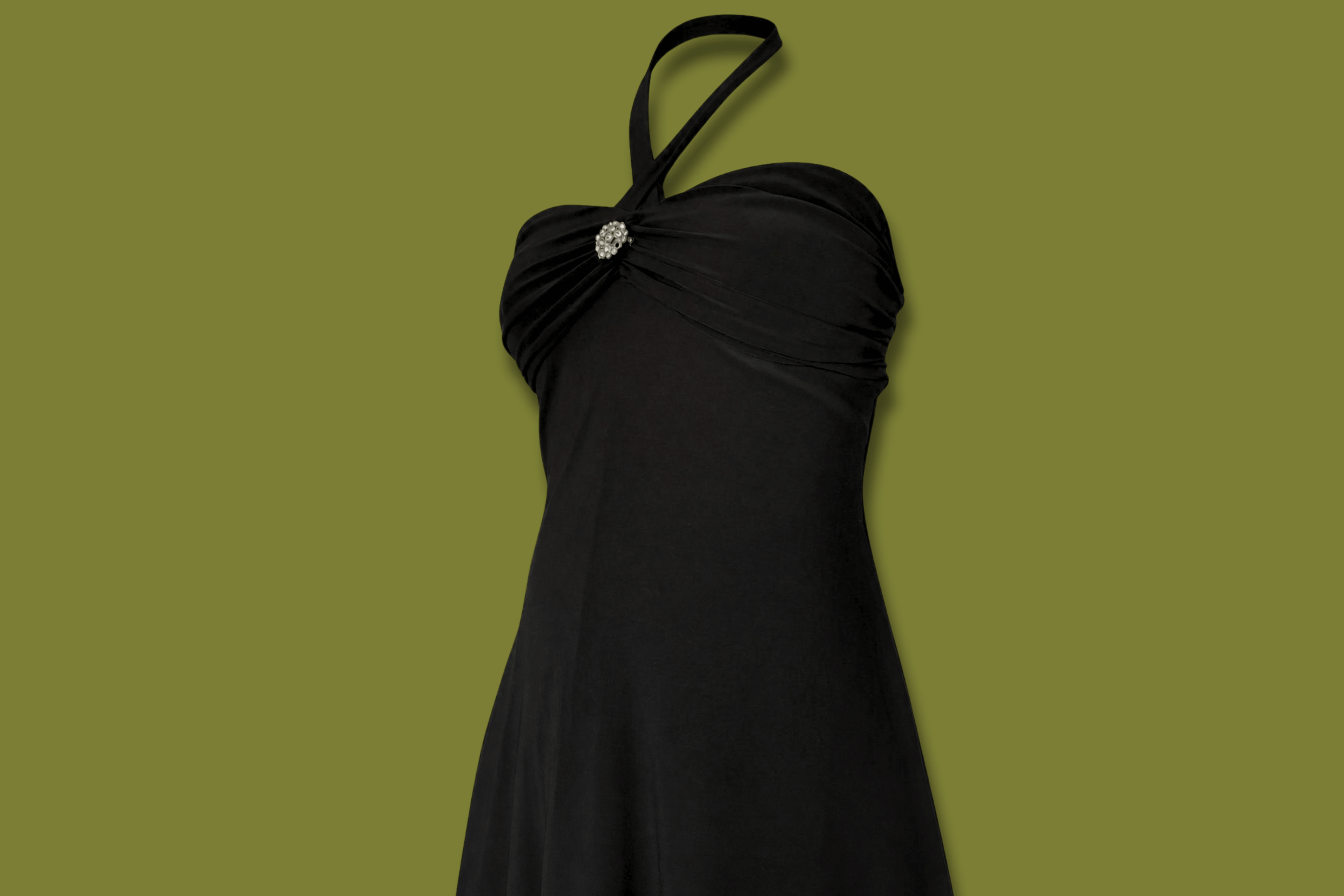 Y2K Halter Mini Dress