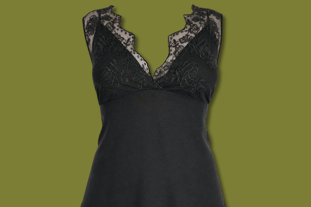Lace-top Midi Dress (Nine-West)