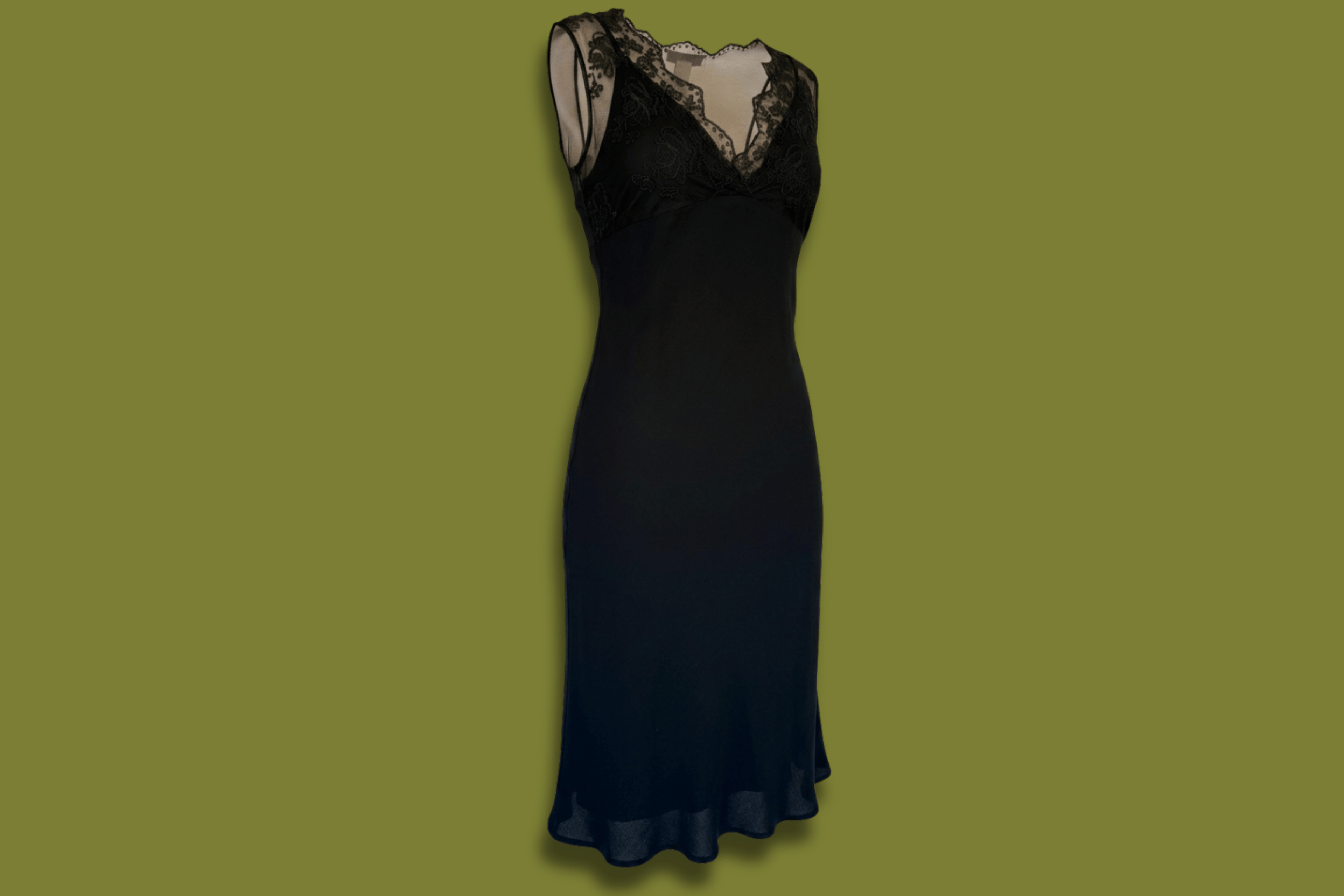 Lace-top Midi Dress (Nine-West)