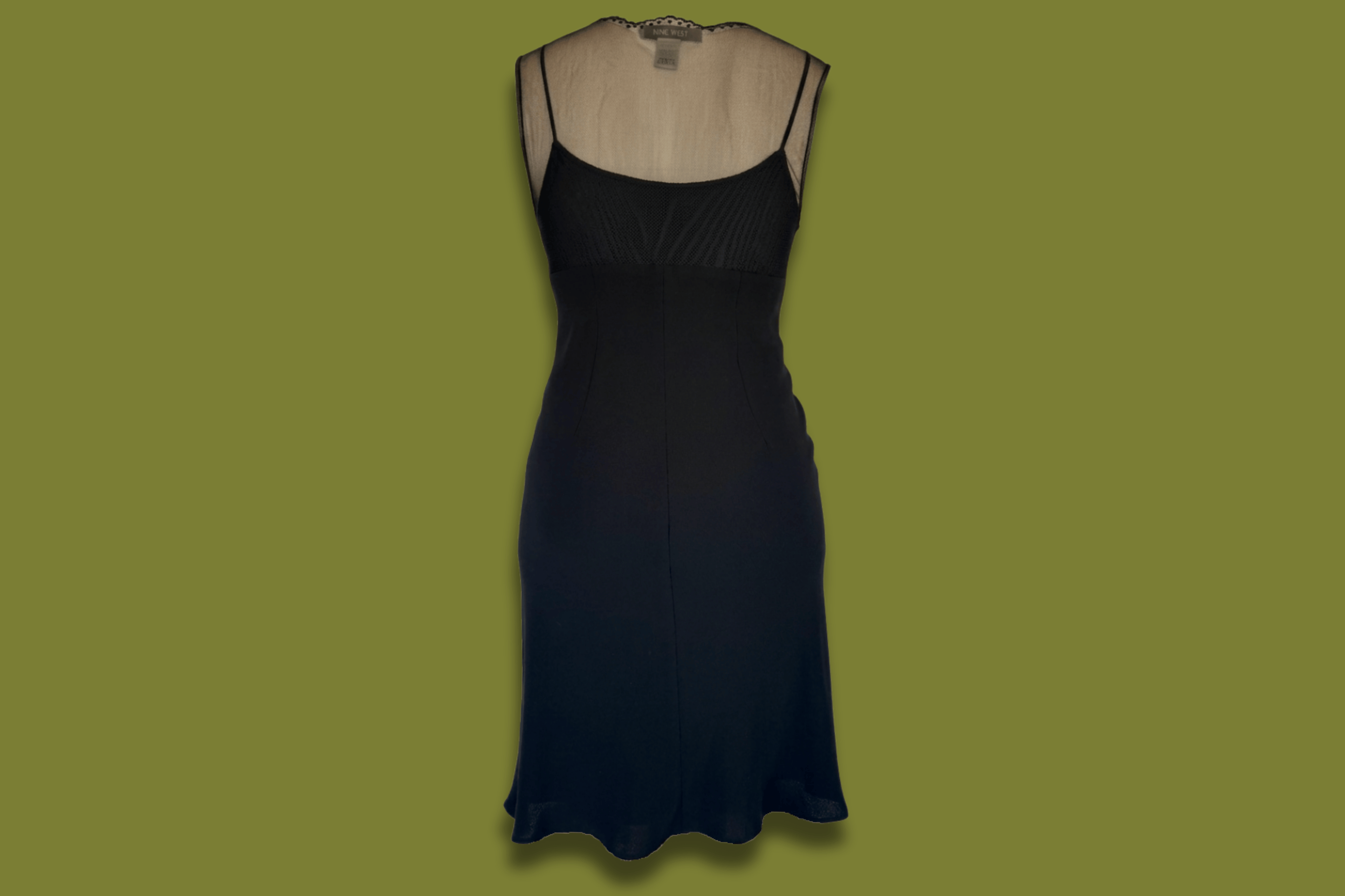 Lace-top Midi Dress (Nine-West)