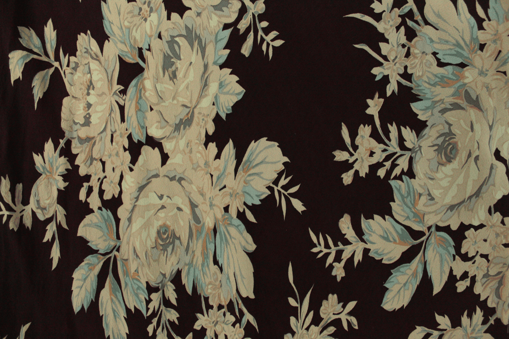Brown Floral Maxi Dress