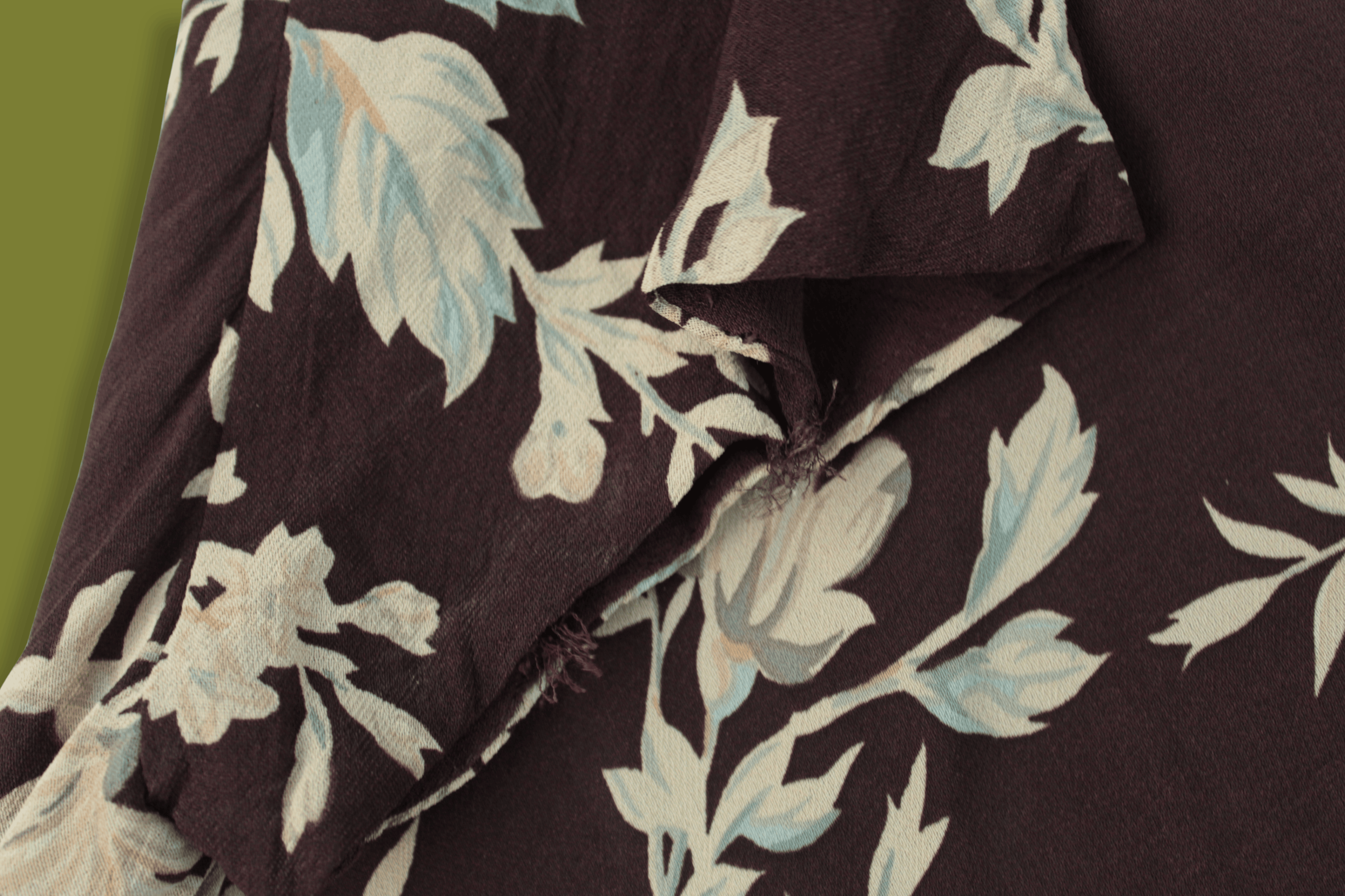 Brown Floral Maxi Dress