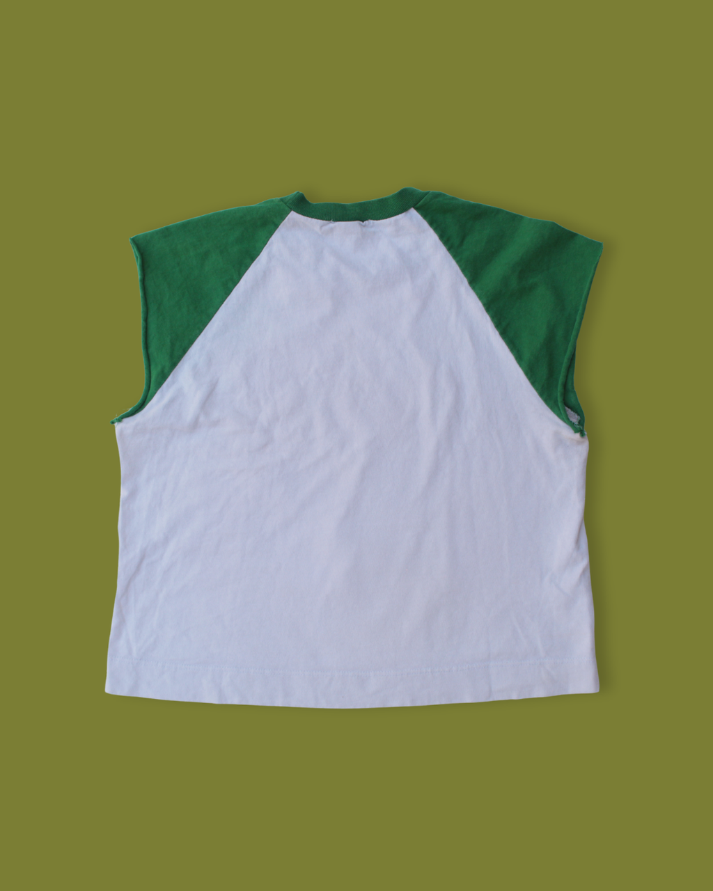 California Poppy Graphic Cut-off Tank
