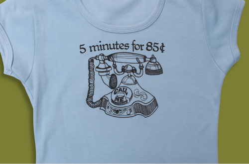 "Call Me" Graphic Baby-tee