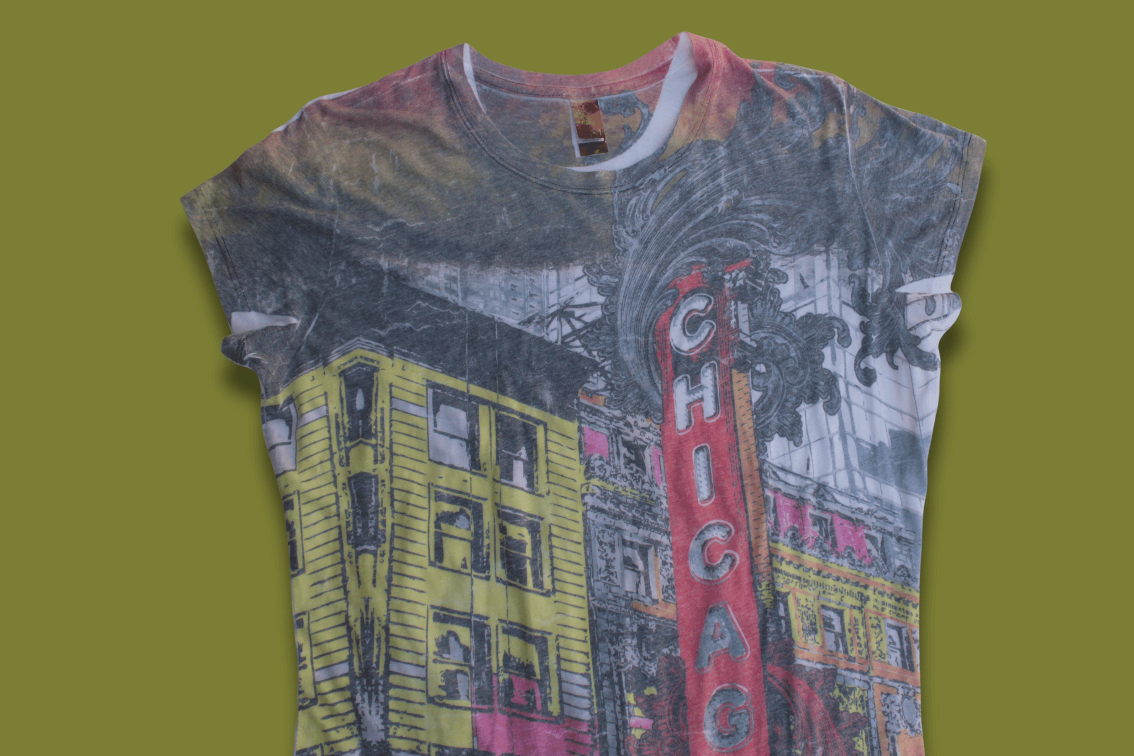 Chicago Fitted Graphic T-Shirt