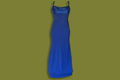 Cowl Neck Drape-Back Gown