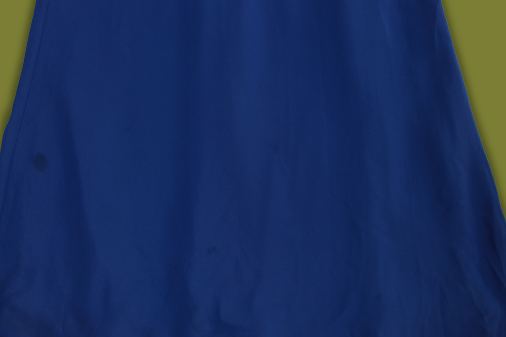 Cowl Neck Drape-Back Gown