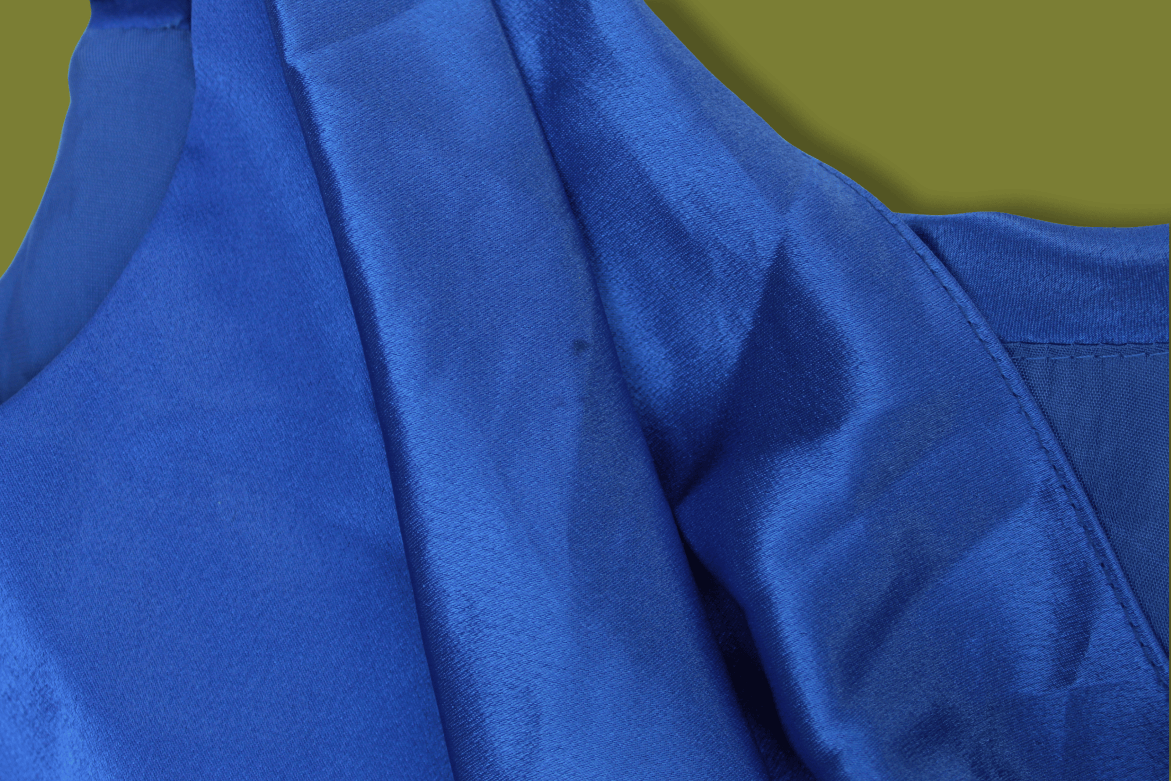 Cowl Neck Drape-Back Gown