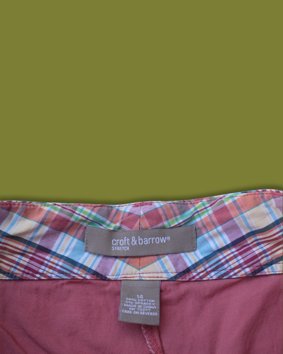 Colorful Plaid A-line Midi-skirt