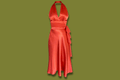 Silky Halter Dress