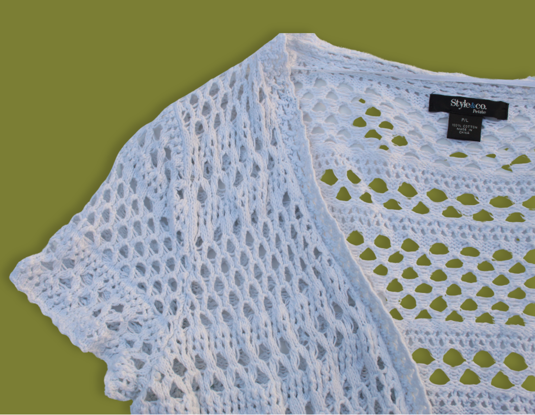 Crochet Short-sleeve Bolero