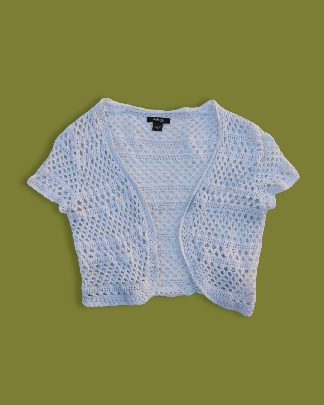 Crochet Short-sleeve Bolero
