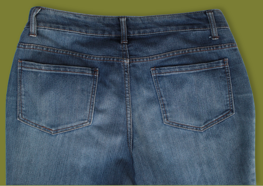 Dark-wash Mid-rise Bootcut Jeans
