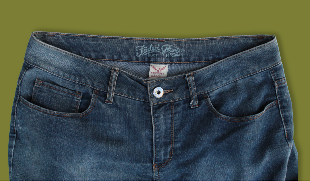 Dark-wash Mid-rise Bootcut Jeans