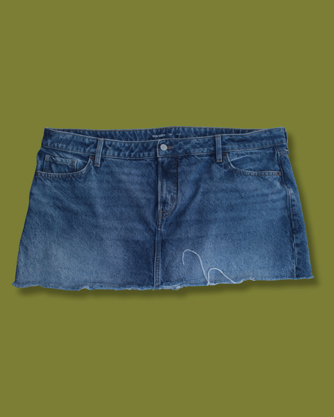 Denim Mini Skirt