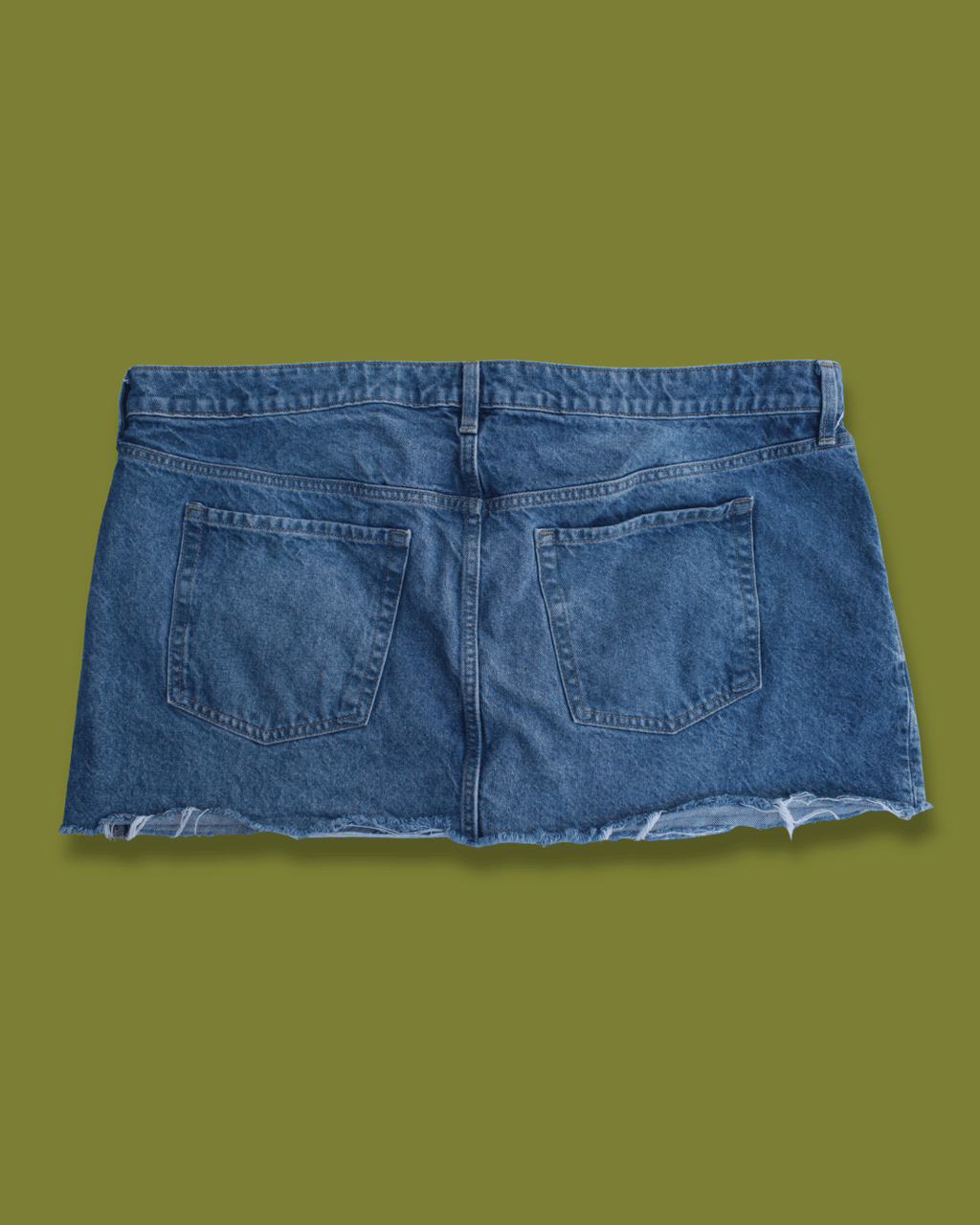 Denim Mini Skirt