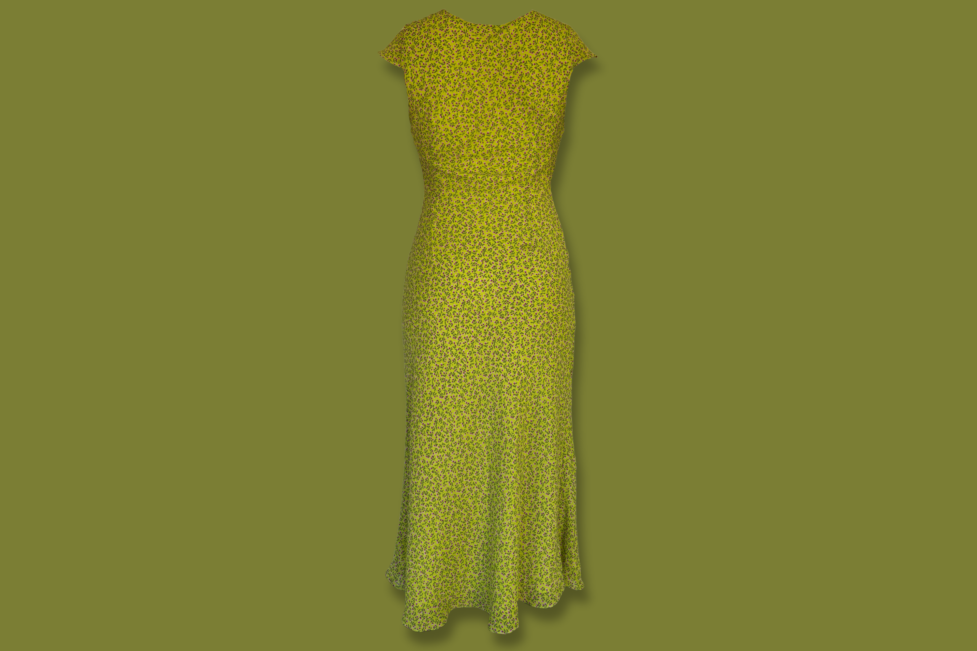 "Ditsy" Floral Maxi Dress