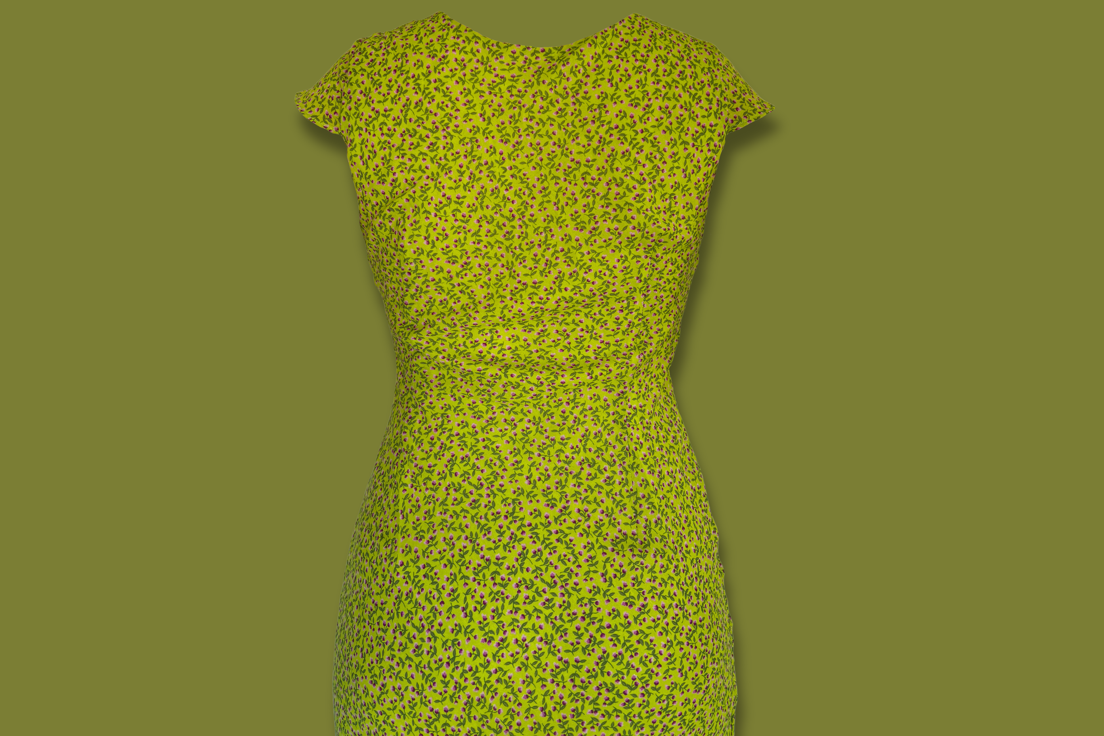 "Ditsy" Floral Maxi Dress