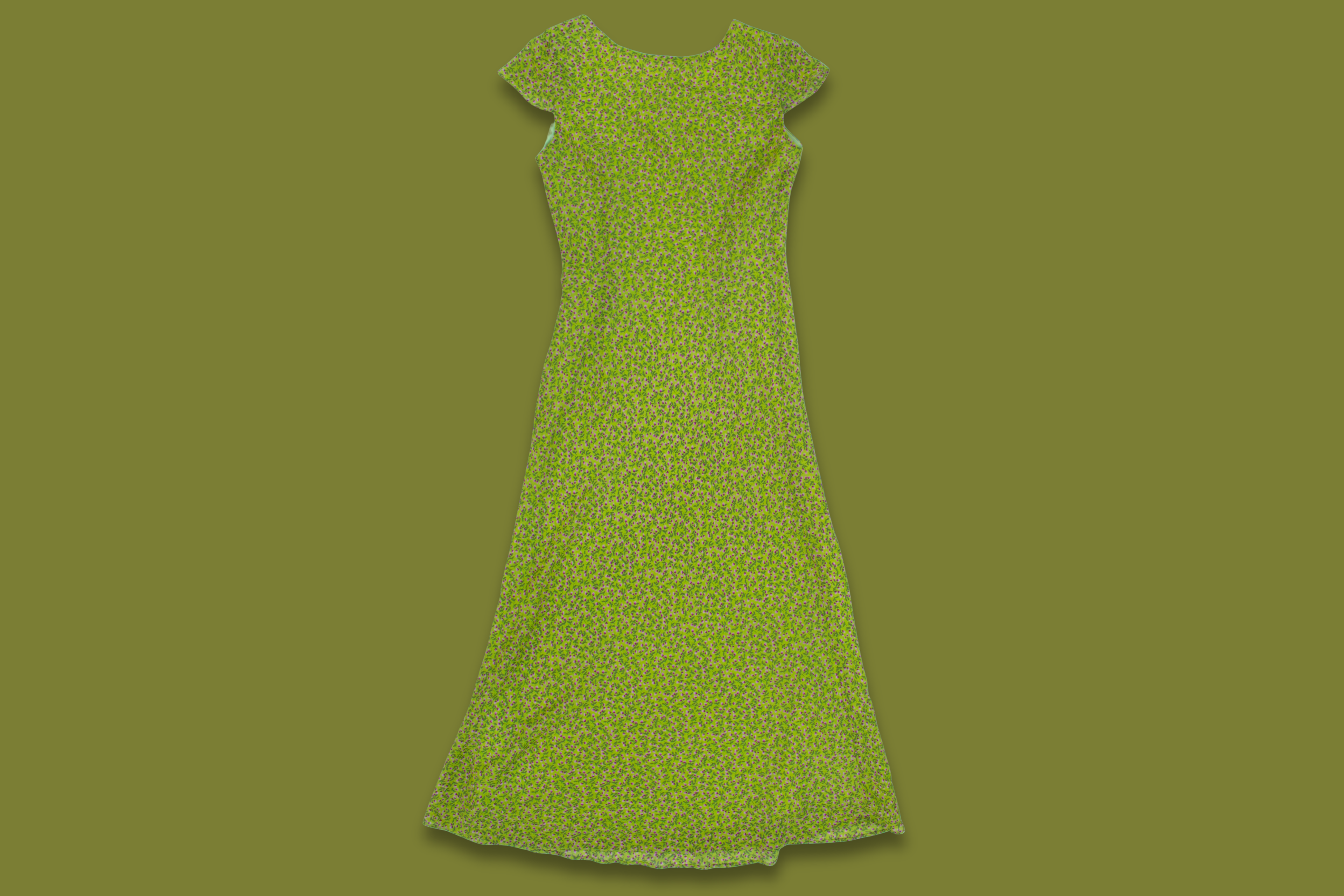 "Ditsy" Floral Maxi Dress